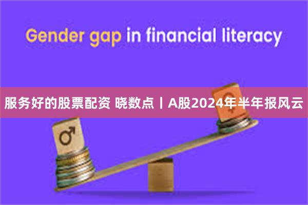 服务好的股票配资 晓数点丨A股2024年半年报风云