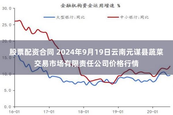 股票配资合同 2024年9月19日云南元谋县蔬菜交易市场有限责任公司价格行情