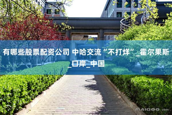 有哪些股票配资公司 中哈交流“不打烊”_霍尔果斯_口岸_中国